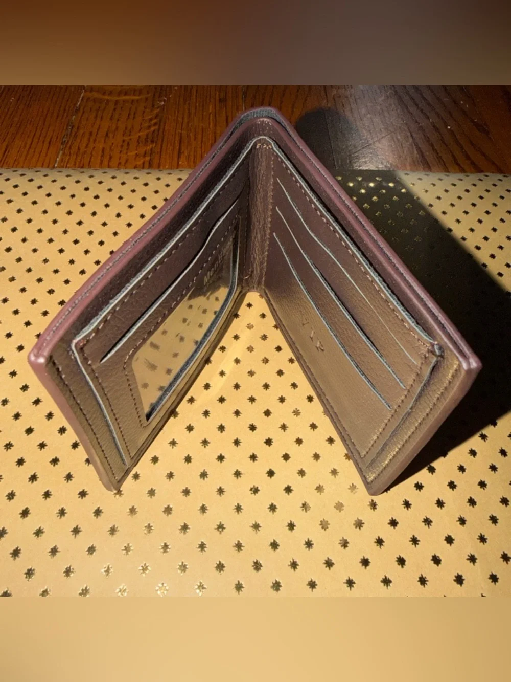 🆕 NEW Men's Dark Brown Textured Wallet